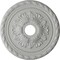 Ekena Millwork Palmetto Ceiling Medallion (Fits Canopies up to 5"), 20 7/8"OD x 3 5/8"ID x 1 5/8"P, Frost CM20PMFRF - alternate 1
